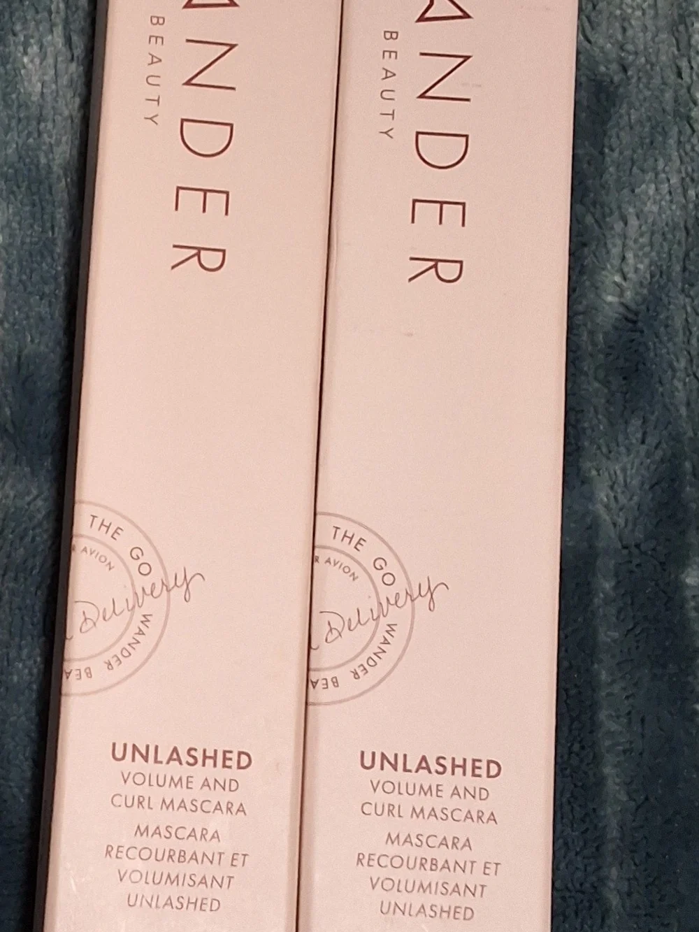 Lot of 2 Wander Beauty Unlashed Volume & Curl Mascara Black 9g New Sealed